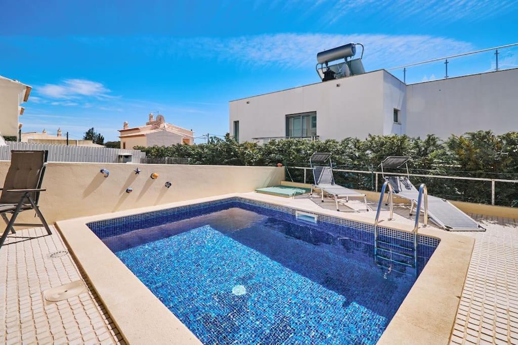 Casa Felix Mit Pool Villa Albufeira Exteriör bild